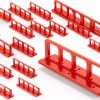 ColumPRO Cable Chase Wire Bracket Red 20PCS Plastic-0
