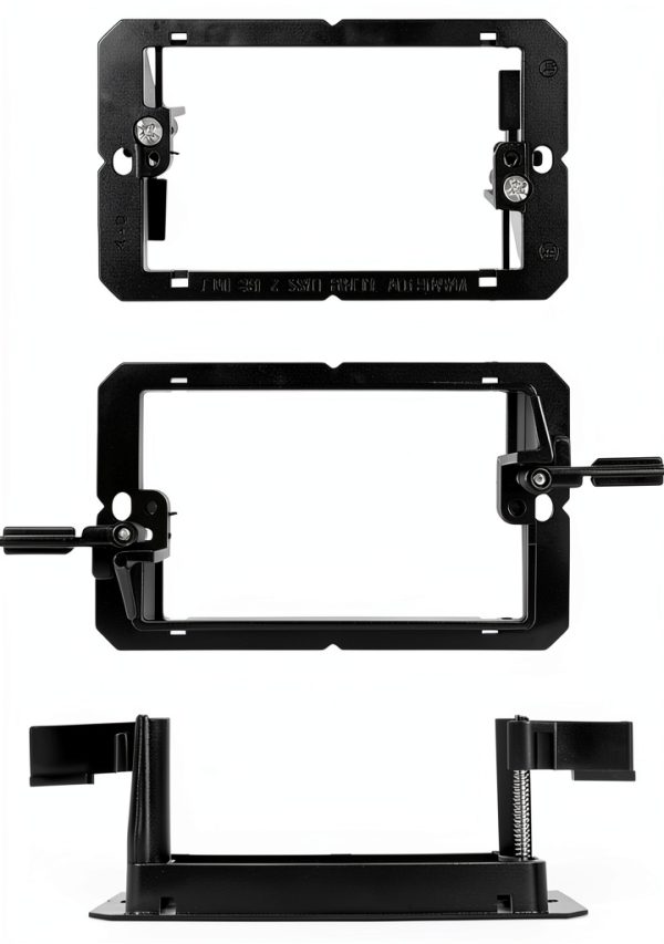 QWORK Wall Mount Bracket 50 Pack Adjustable-1