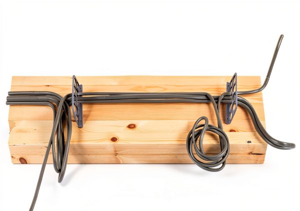 Neowah Matte Cable Management Bracket 20-Pack Wall-Mount Organizer-5
