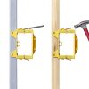BestView Low Voltage Wall Bracket Pack of 10 Orange Plastic-13
