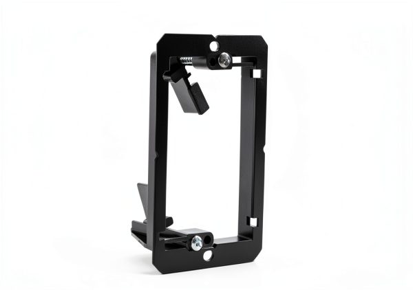 MadYiboshi Low Voltage Wall Mount Bracket Black 3.98x2x0.15in 5-Pack-4