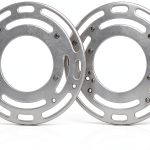 Teemyaa 4in Round Zinc Plated Ceiling Wall Mount Bracket-0