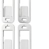Cahant Polished Wall Brackets 4 Pack for Lutron Caseta Pico Remote ABS-0