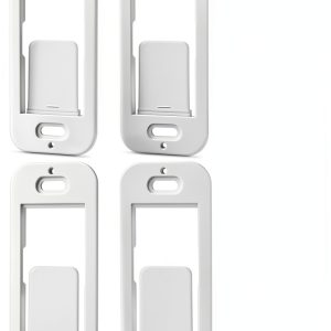 Cahant Polished Wall Brackets 4 Pack for Lutron Caseta Pico Remote ABS-0