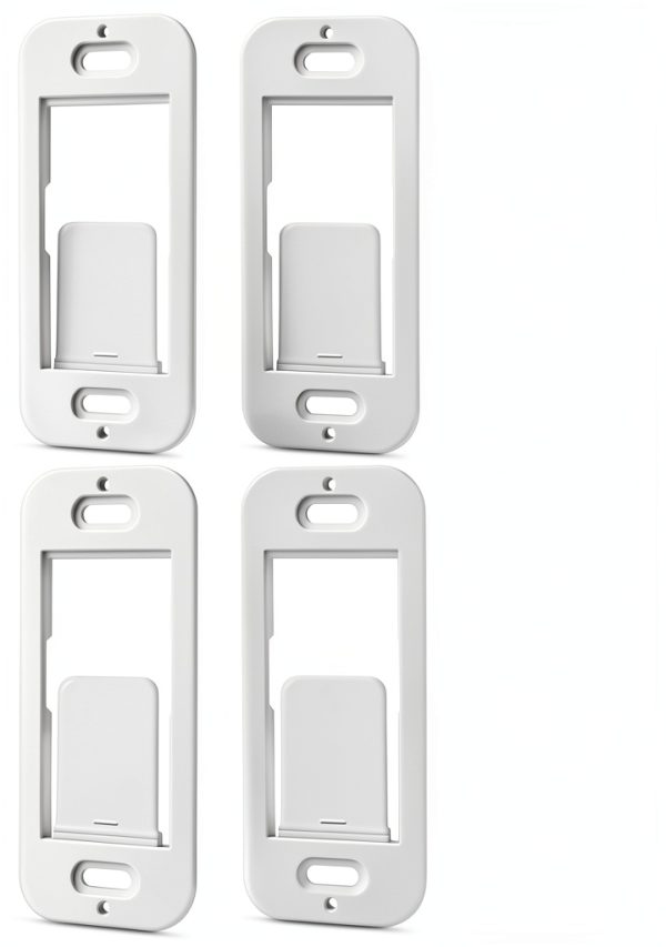 Cahant Polished Wall Brackets 4 Pack for Lutron Caseta Pico Remote ABS-0