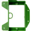 BestView Low Voltage Wall Bracket Pack of 10 Orange Plastic-24