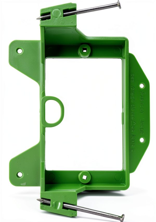 BestView Low Voltage Wall Bracket Pack of 10 Orange Plastic-24