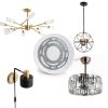 Teemyaa 4in Round Zinc Plated Ceiling Wall Mount Bracket-4