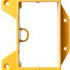 BestView Low Voltage Wall Bracket Pack of 10 Orange Plastic-19