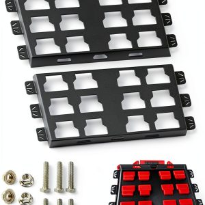 Milwaukee Packout Mounting Plate 2‑Piece Mount, Powder‑Coated Steel-0