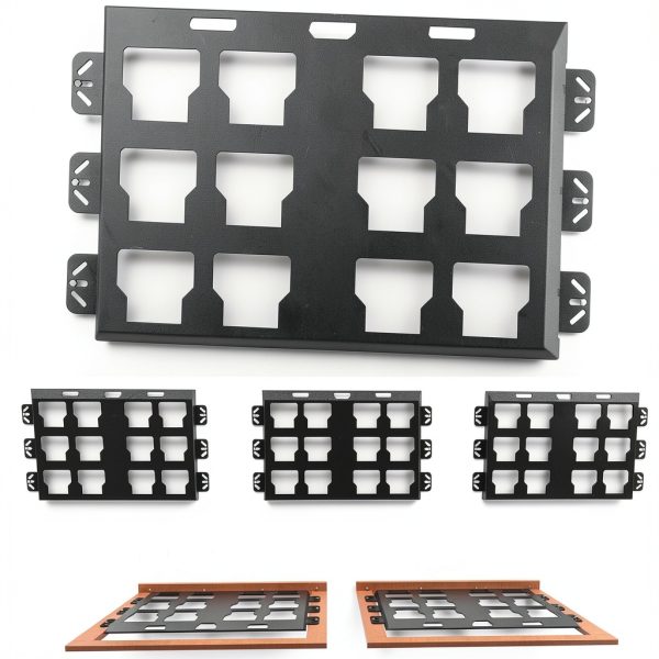 Milwaukee Packout Mounting Plate 2‑Piece Mount, Powder‑Coated Steel-2