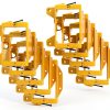 BestView Low Voltage Wall Bracket Pack of 10 Orange Plastic-17