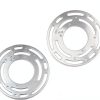 Teemyaa 4in Round Zinc Plated Ceiling Wall Mount Bracket-1
