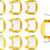 BestView Low Voltage Wall Bracket Pack of 10 Orange Plastic-9