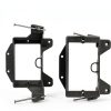 BestView Low Voltage Wall Bracket Pack of 10 Orange Plastic-2