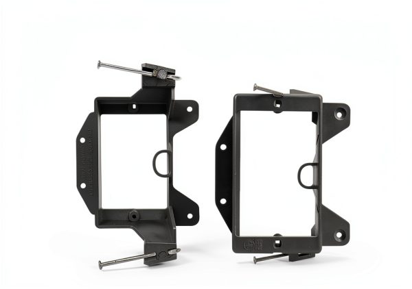 BestView Low Voltage Wall Bracket Pack of 10 Orange Plastic-2