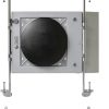HALO Stainless Steel 6 Light Ceiling Mount Modern Square Round Fixture-2