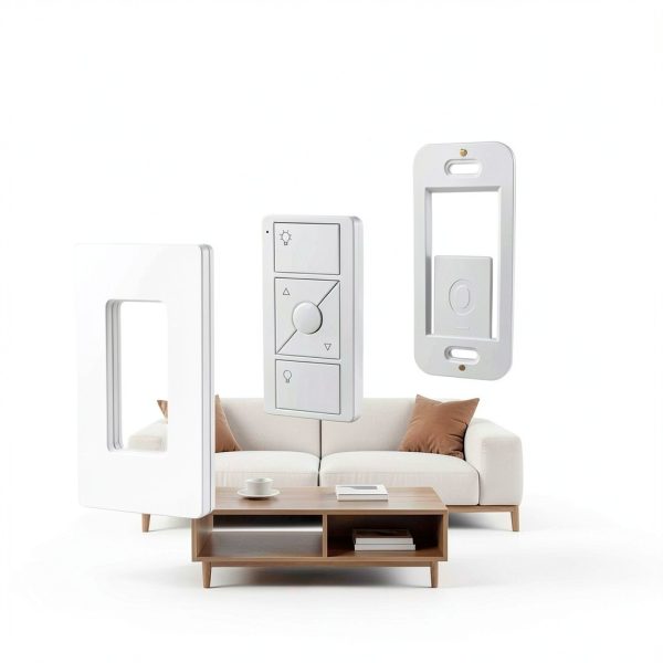 Wall Mount Bracket MOOYIYAN 4-Pack White Powder Coated-1