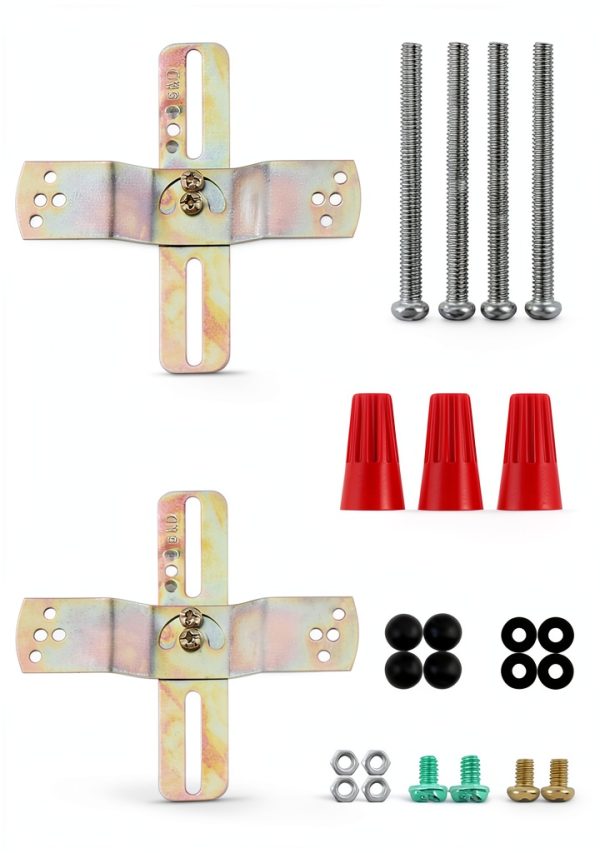 RTNLIT Stainless Steel Light Fixture Mounting Plate Cross Bar LAS_A0B-1