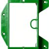 BestView Low Voltage Wall Bracket Pack of 10 Orange Plastic-21