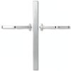 VEVOR Push Bar Panic Exit Device, Commercial Emergency Exit Bar Panic Exit Device for Wood Metal Door, Silver-4