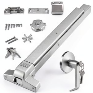 VEVOR Panic Exit Device 31" Push Bar with Lever and 3 Keys-0