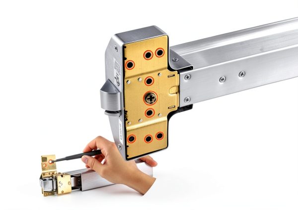 VEVOR Panic Exit Device 31" Push Bar with Lever and 3 Keys-3