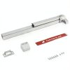 BEAMNOVA Commercial Door Panic Exit Device Push Bar Metal Universal Emergency Hardware Parts Gate Lock Roller Strike Plate End Cap, Metallic for 27.5 to 41 inch Wide Doors-8