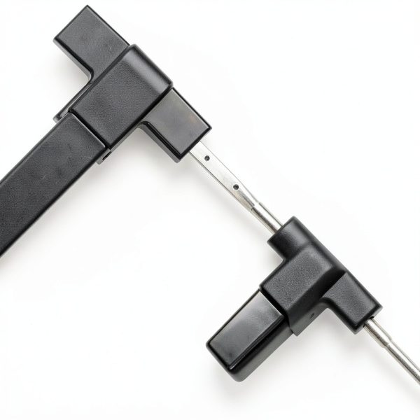 IRONWALLS Surface Vertical Rod Panic Exit Device 32' Push Bar-4
