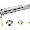 Commercial Panic Exit Device 25.5" Steel Lever & Key Lock QLYYOPSK-2