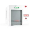 Alarmed Commercial Push Bar Exit Device - FH-1550A Panic Bar Loud Warning Strike Bar with Warning Stickers - UL Listed - Easy Installation-3
