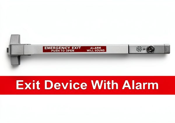 Dynasty Hardware Door Push Bar Panic Exit DYN-500P-ALK 36" Aluminum-2