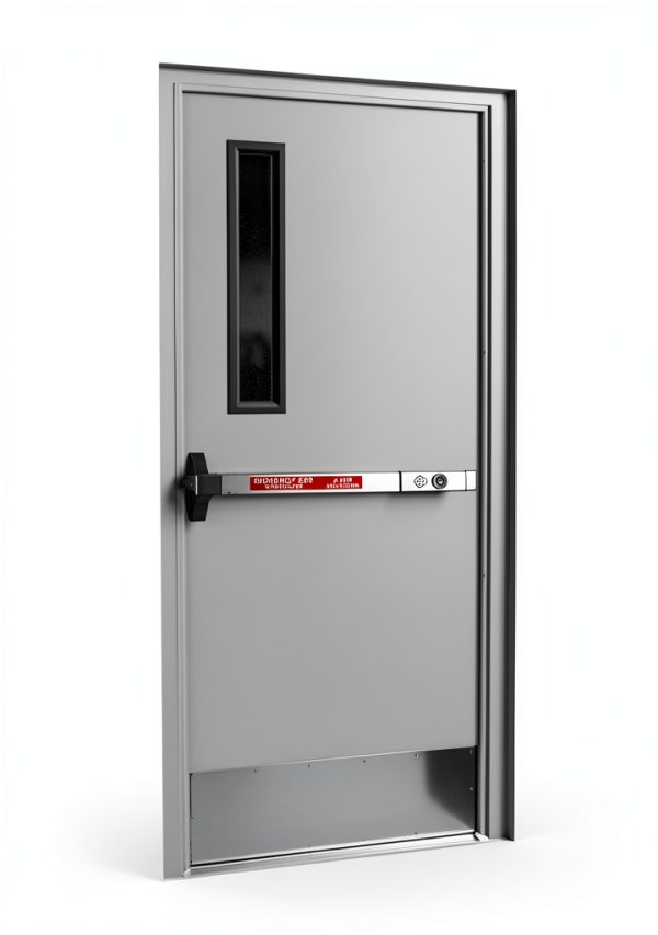 Dynasty Hardware Door Push Bar Panic Exit DYN-500P-ALK 36" Aluminum-1
