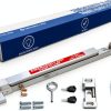 Alarmed Commercial Push Bar Exit Device - FH-1550A Panic Bar Loud Warning Strike Bar with Warning Stickers - UL Listed - Easy Installation-0