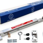 Alarmed Commercial Push Bar Exit Device - FH-1550A Panic Bar Loud Warning Strike Bar with Warning Stickers - UL Listed - Easy Installation-0