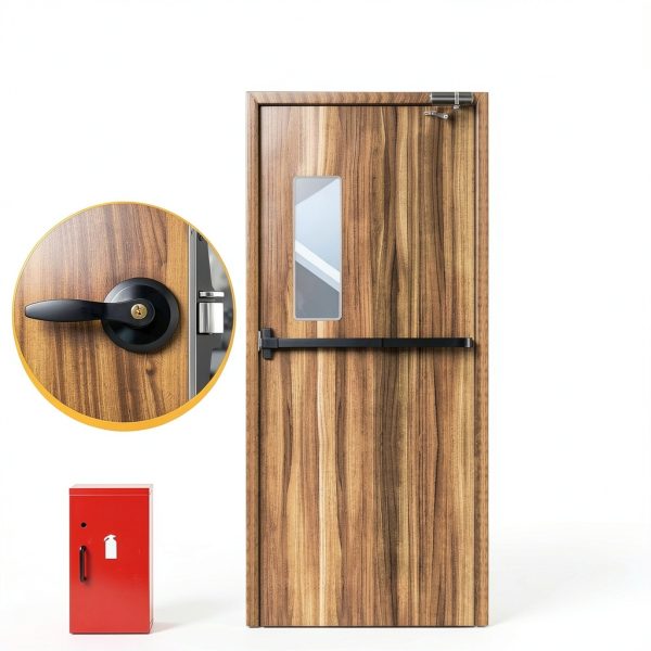 BEAMNOVA Door Panic Bar Exit Device 41‑53in Commercial Lever Lock-1