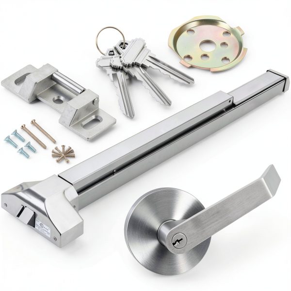 304 Stainless Steel Push Bar Panic Exit Device Doorcare UL10C Grade 1-0