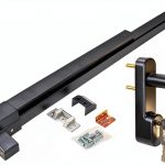 Commercial Push Bar Panic Exit Device with Lever Handle, 304 Stainless Steel, UL10C & ANSI Grade 1 Certified, Emergency Door Hardware (1710P- Push Bar Panic Exit Device+Lever Handle)-0