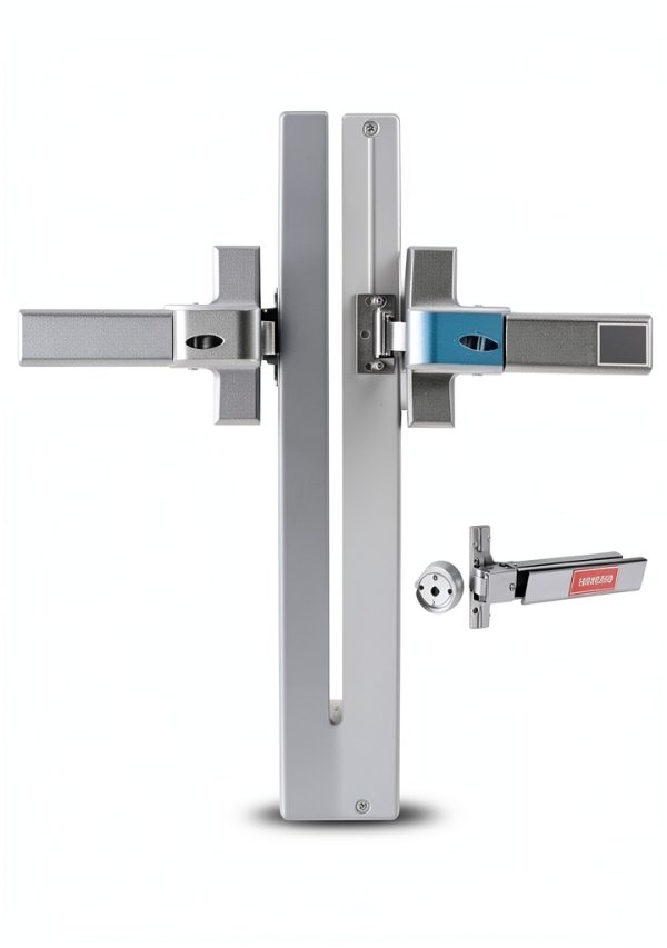 Commercial Door Push Bar Exit Device BADUS 31.5"/80cm Steel-8