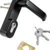 Commercial Push Bar Panic Exit Device with Lever Handle, 304 Stainless Steel, UL10C & ANSI Grade 1 Certified, Emergency Door Hardware (1710P- Push Bar Panic Exit Device+Lever Handle)-8