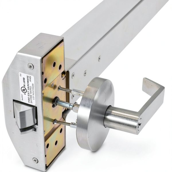 304 Stainless Steel Push Bar Panic Exit Device Doorcare UL10C Grade 1-2