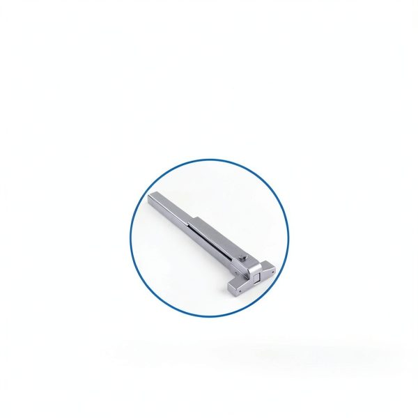 Panic Bar FAHKNS Aluminum Exit Door Push Bar Large Silver Chrome-6