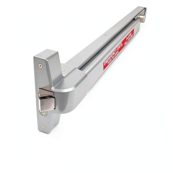 Alarmed Commercial Push Bar Exit Device - FH-1550A Panic Bar Loud Warning Strike Bar with Warning Stickers - UL Listed - Easy Installation-6